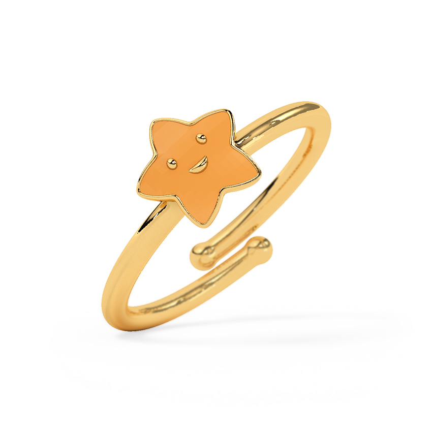Star Kids Gold Ring