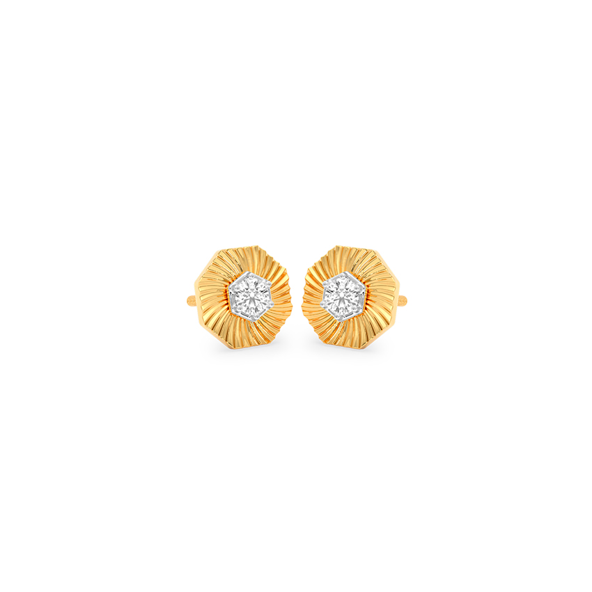 Monarch Strike Diamond Stud for Men